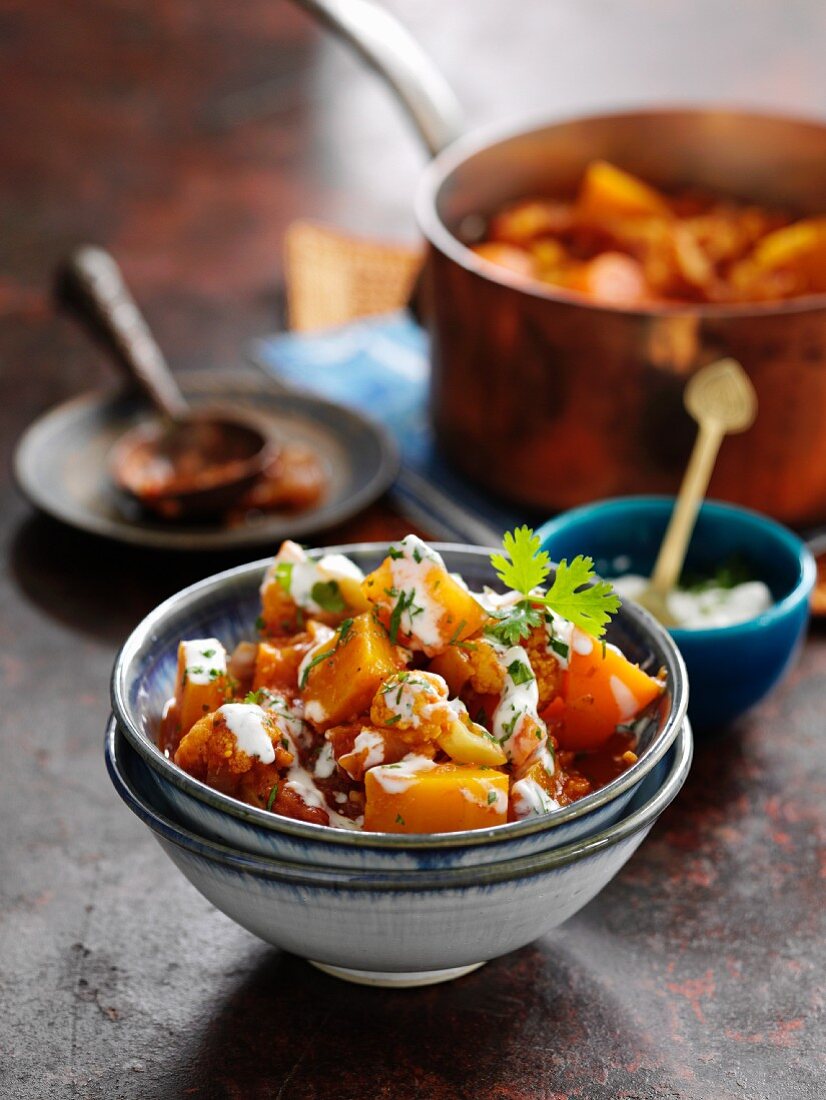 Vegetable stew with pumpkin and cauliflower (Baltic states)