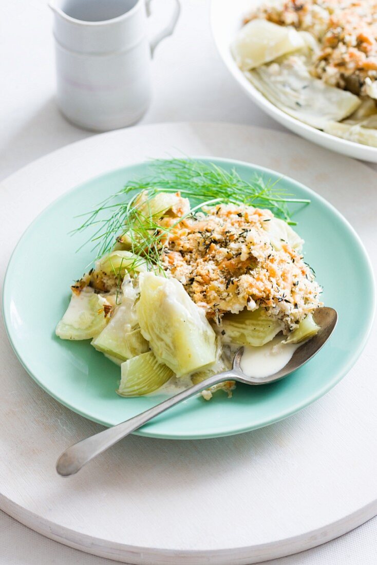 fennel gratin