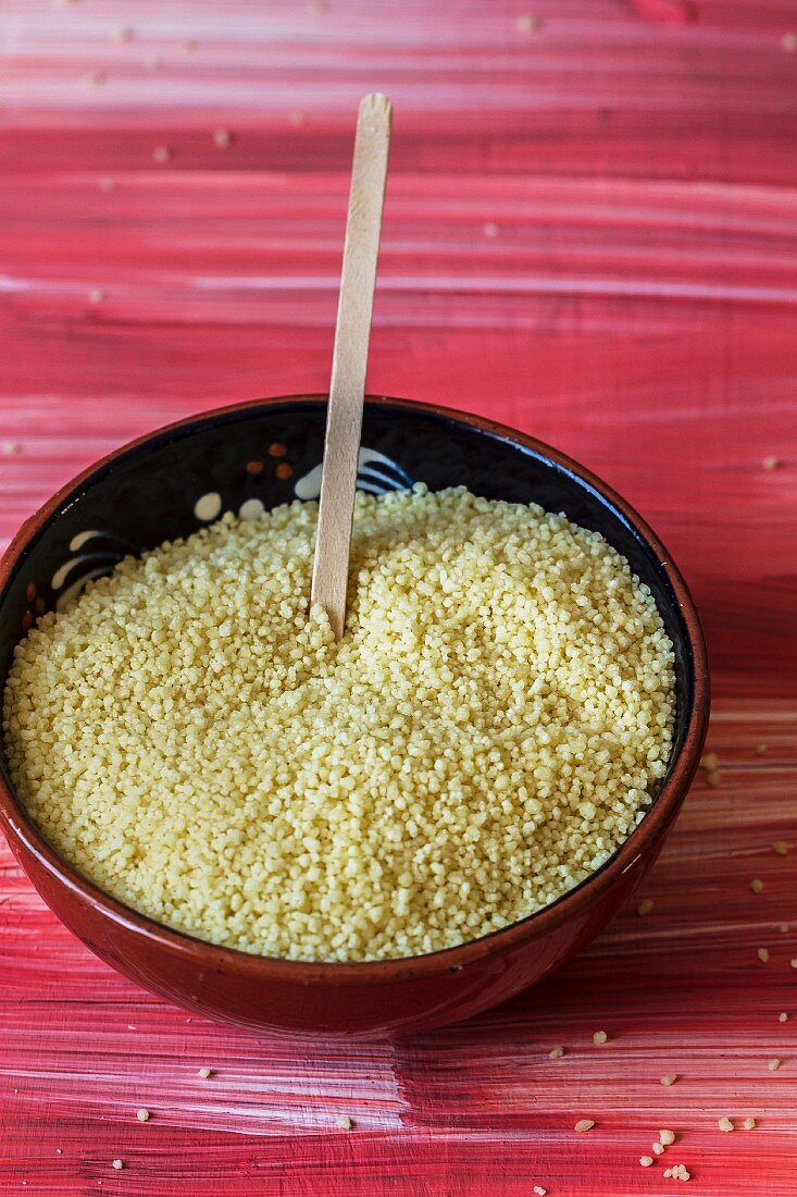 Couscous in a bowl