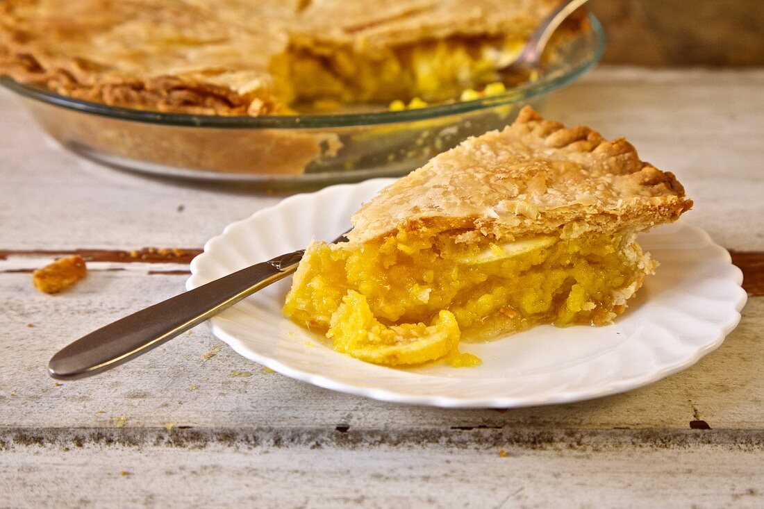 Shaker Lemon Pie, USA