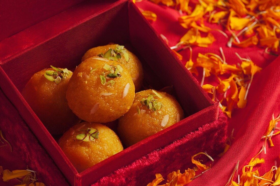 Laddu (Süsse Kugeln, Indien)