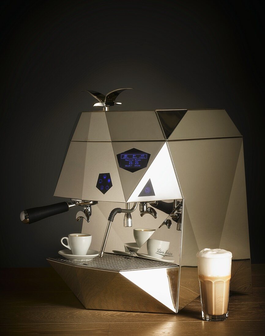 An espresso machine (Victoria Arduino Theresia)