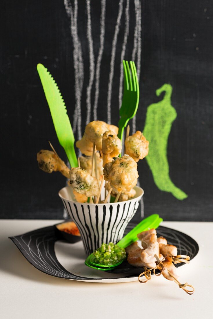 Cabbage tempura