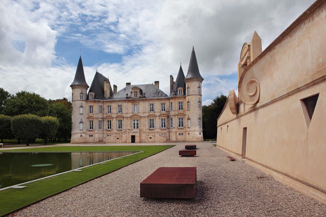 Château Pichon Longueville, Bordeaux, Frankreich