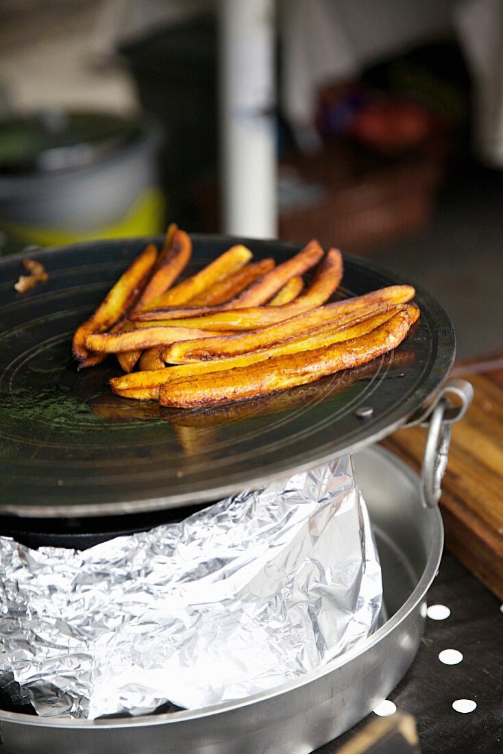 Grilled plantains