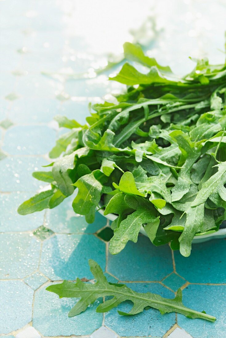 A bowl of rocket