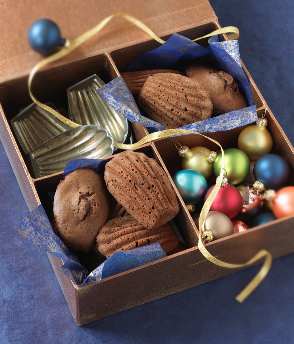 Schokoladen-Madeleines