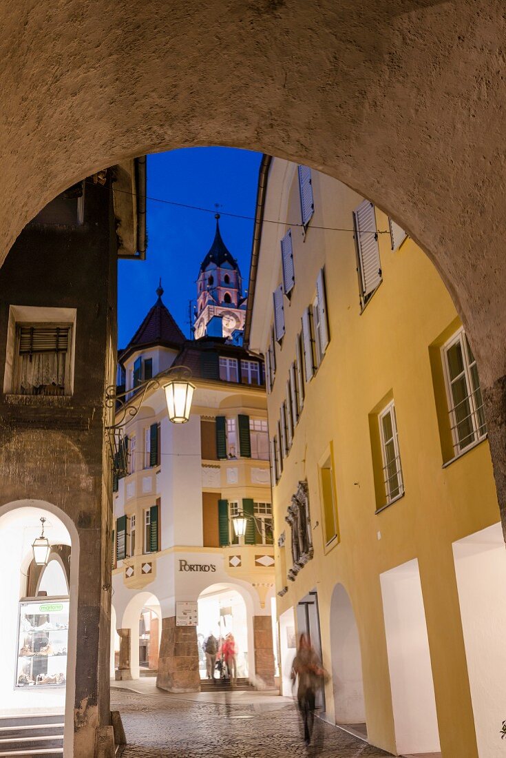 The beautiful old town on Merano invites you to explore
