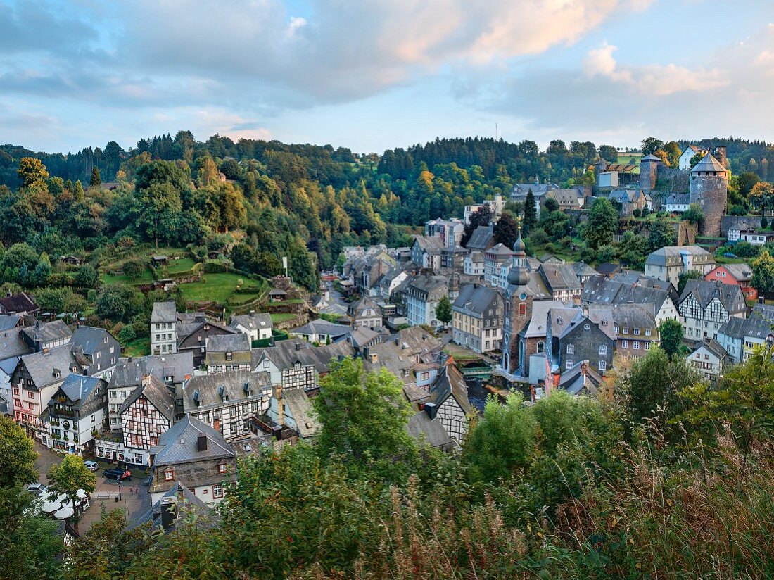 Monschau in der Eifel, Nordrhein-Westfalen