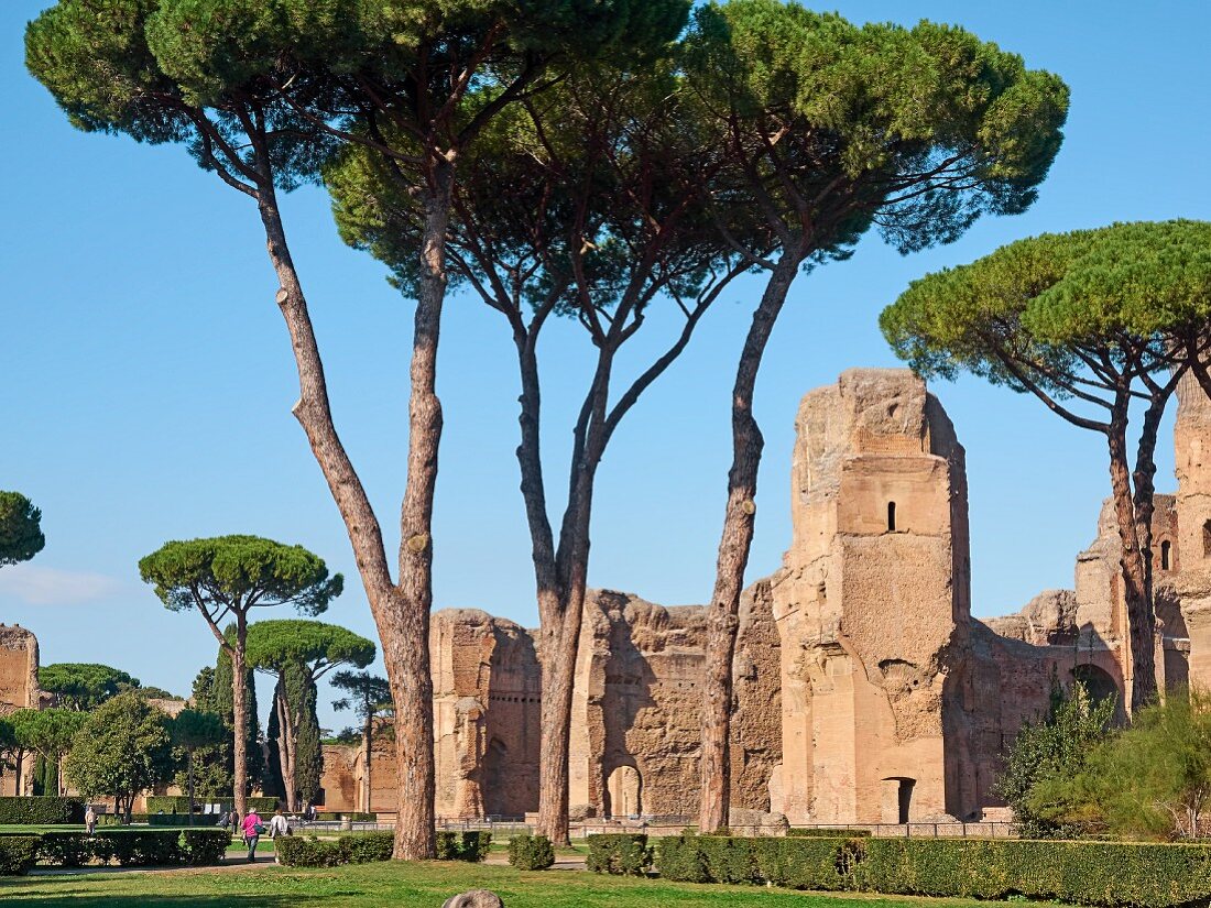 The Baths of Caracalla, Rome