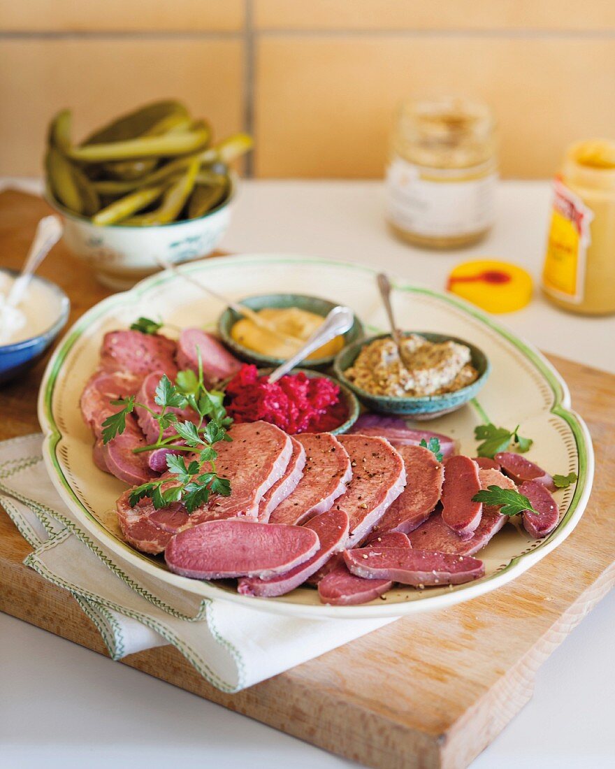 Cured tongue