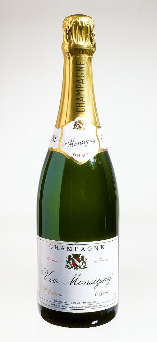 "Veuve Monsigny" champagne bottle