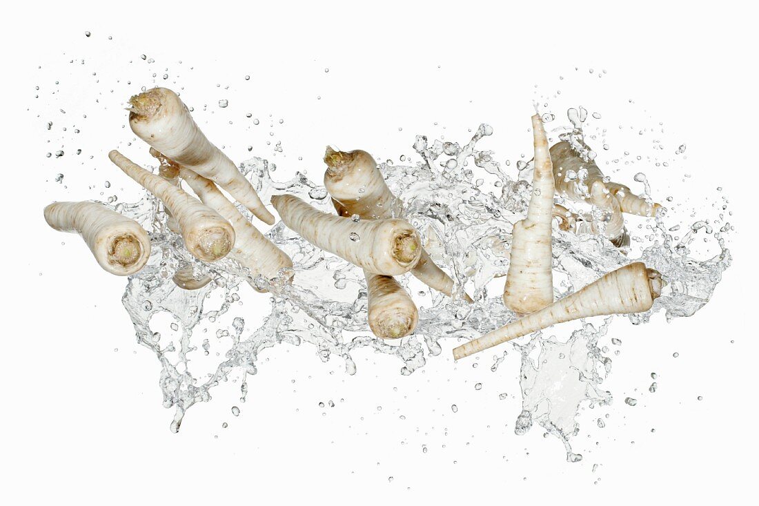 Parsnips with a splash of water