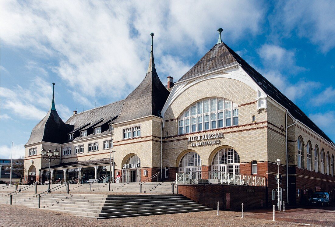 The town hall in the old spa house, Westerland, Sylt