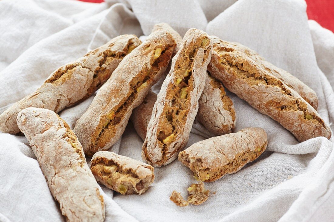 Walnut and apple bread