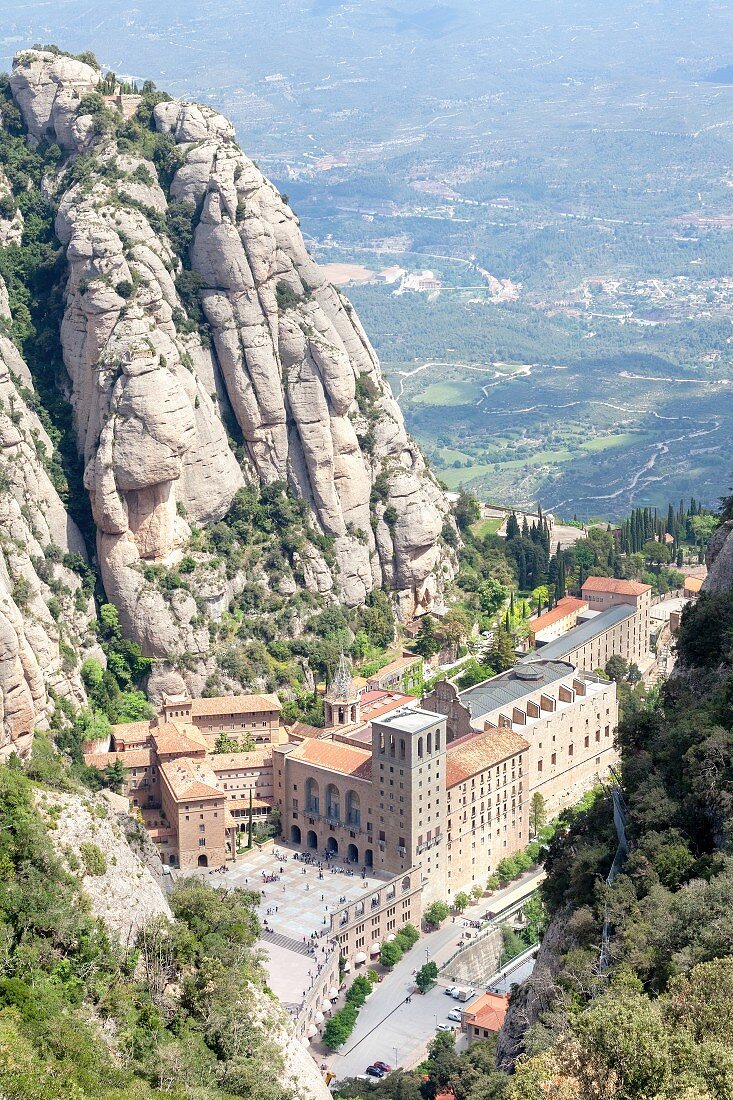 Kloster Mare de Déu de Montserrat, Katalonien, Spanien