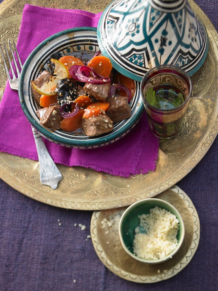 Moroccan lamb tagine