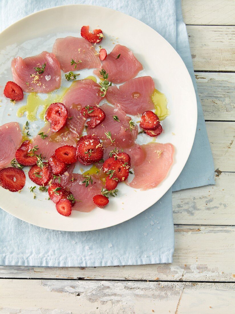 Tuna carpaccio