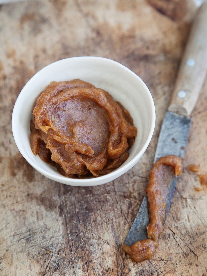 Homemade vegan date paste