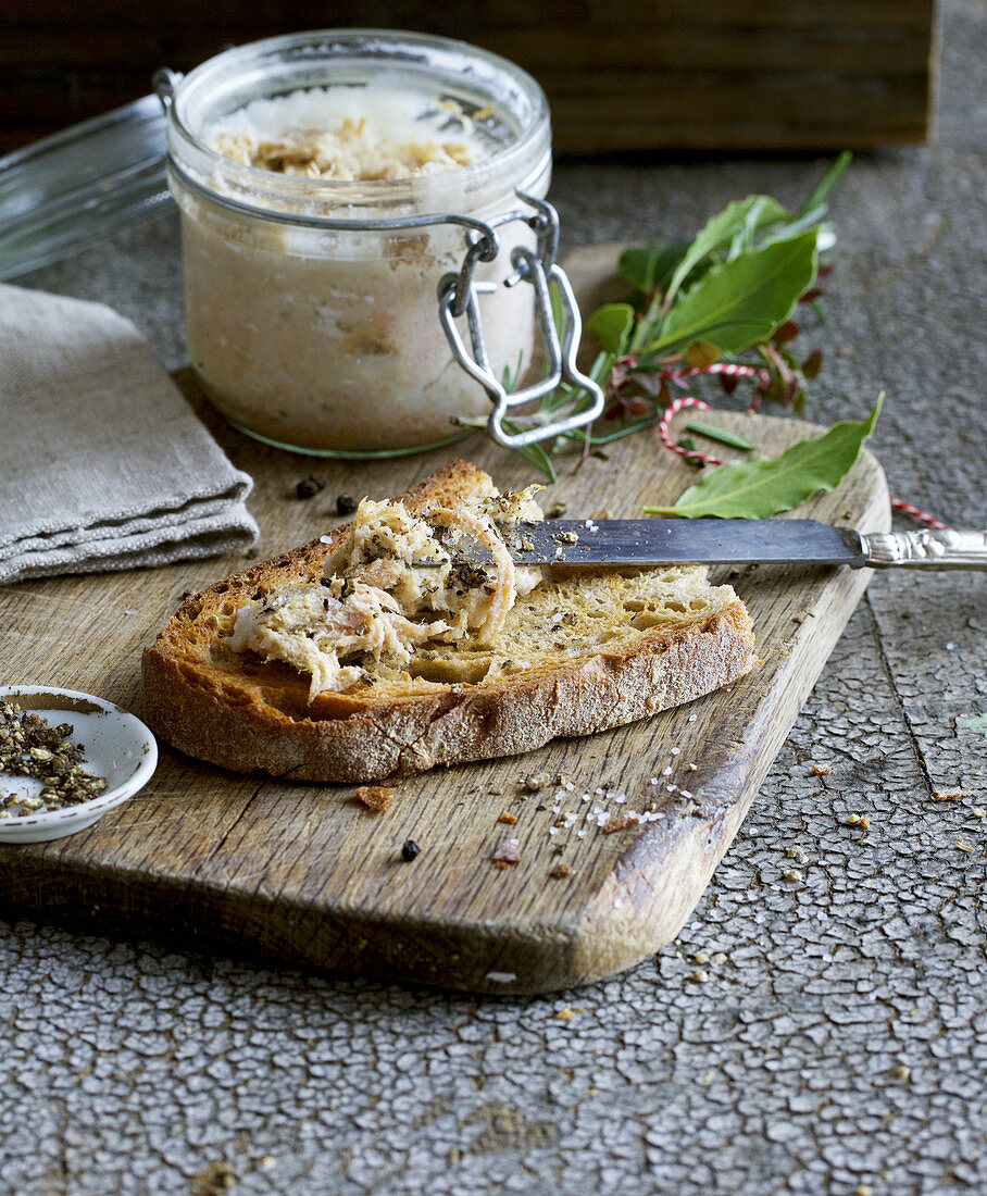 Hausgemachte Rillette