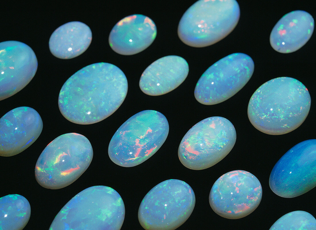 Opal gemstones