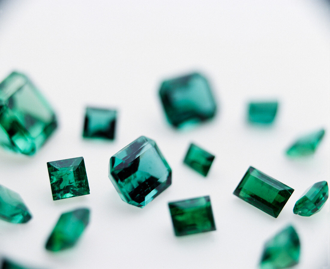 Emerald gemstones