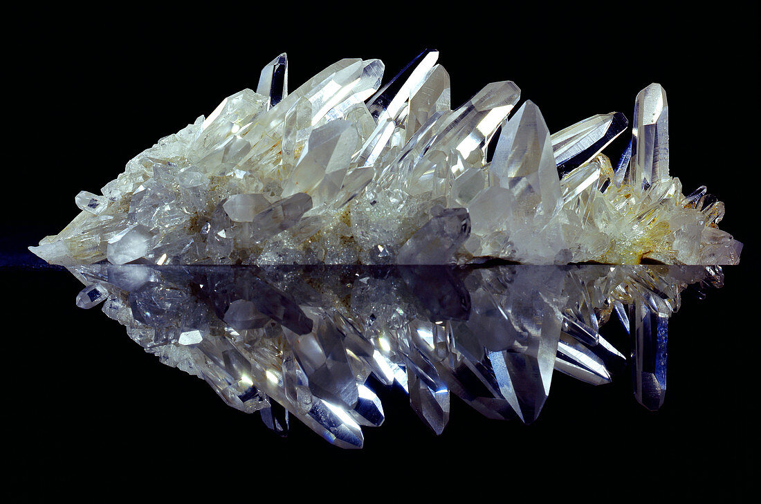 Quartz Crystals Bild Kaufen 11742355 Science Photo Library