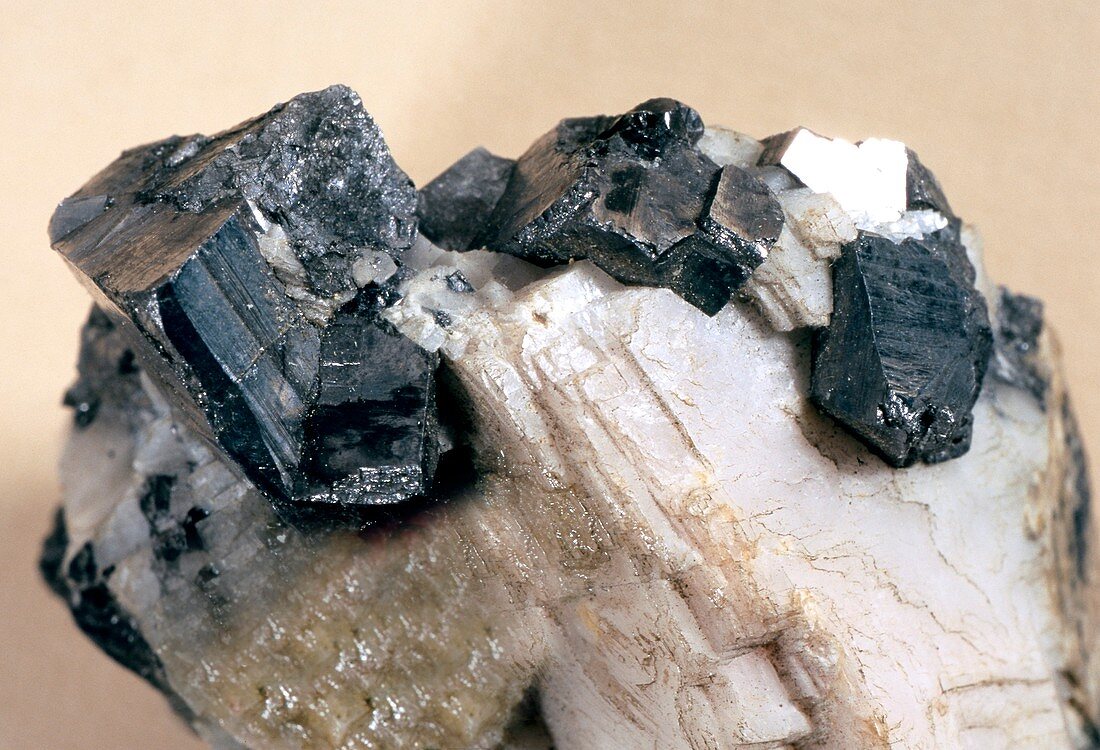Ullmannite mineral crystals