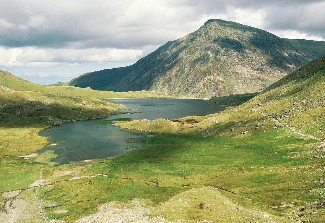 View of Cwm Idwal in Wales