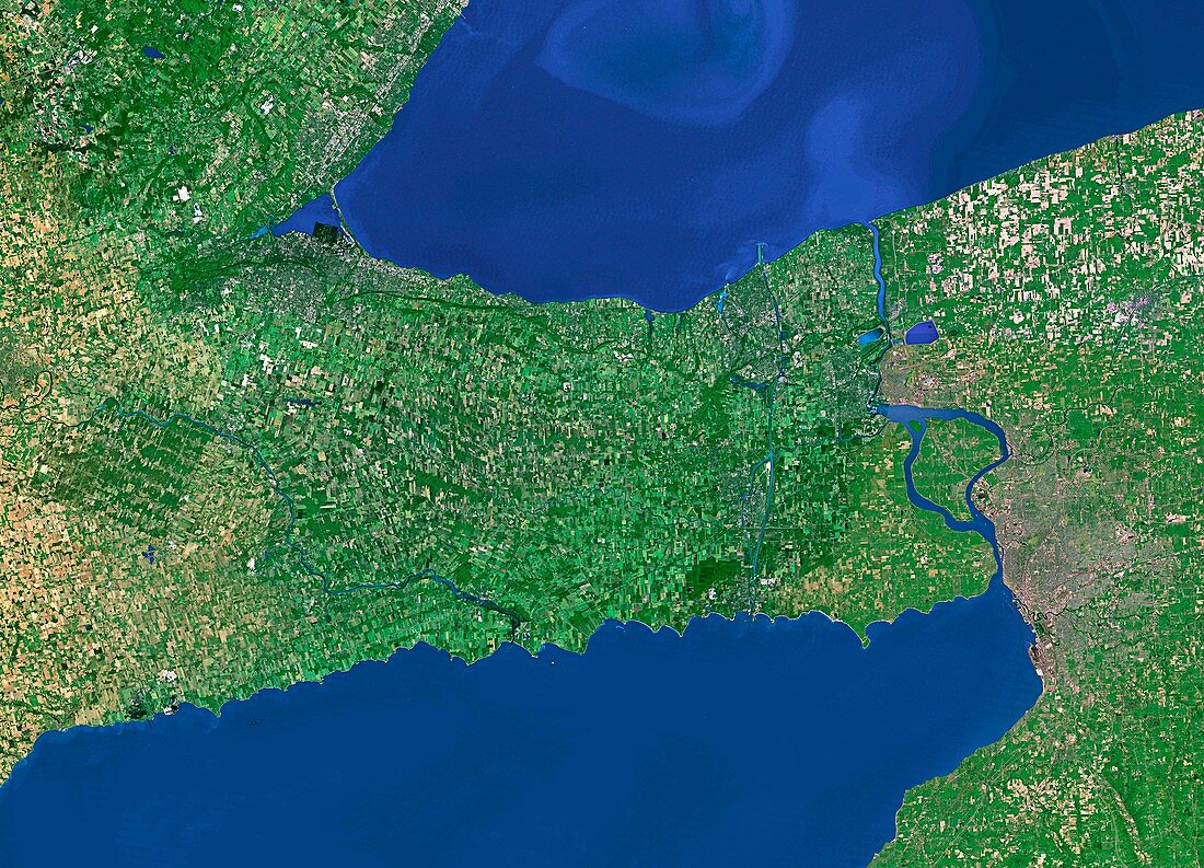 Lakes Erie and Ontario