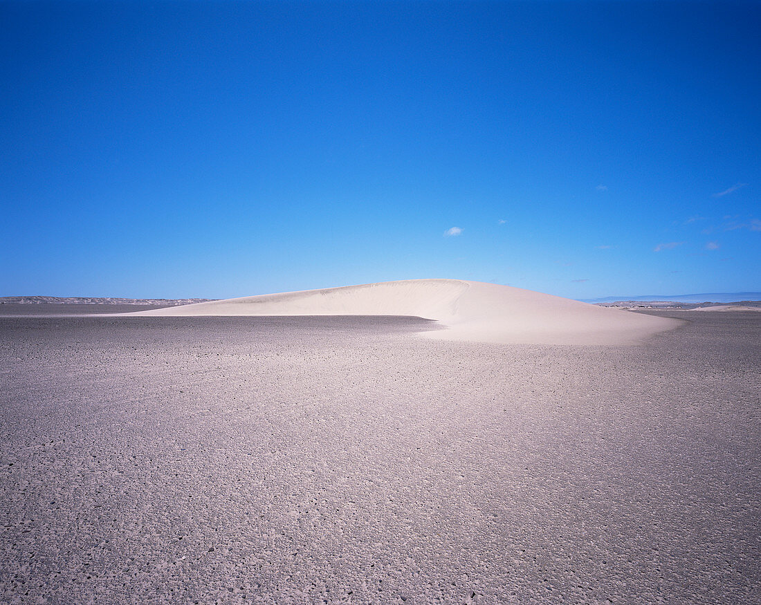 Barchan sand dune