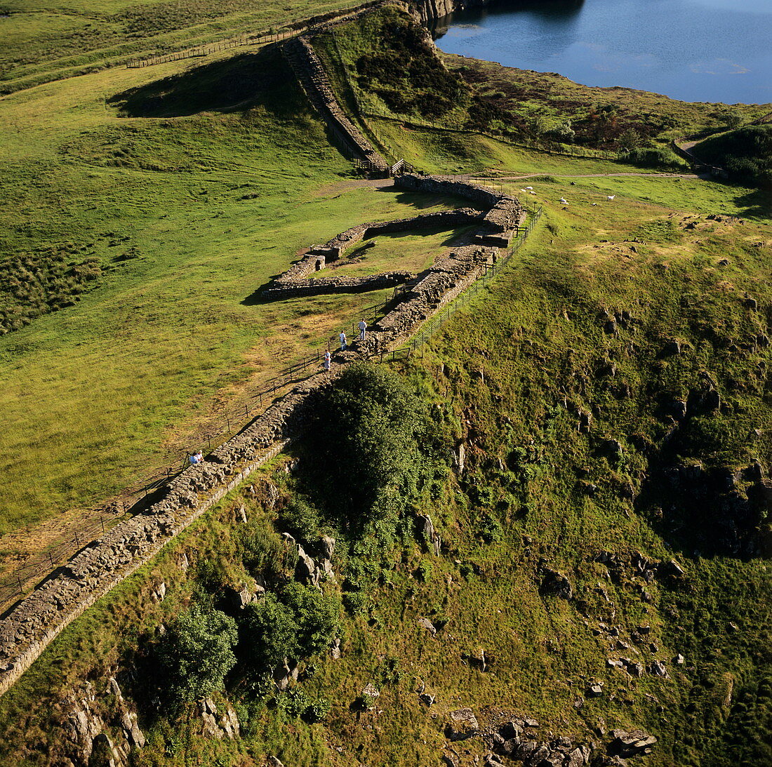 Hadrian's Wall and Cawfields Milecastle