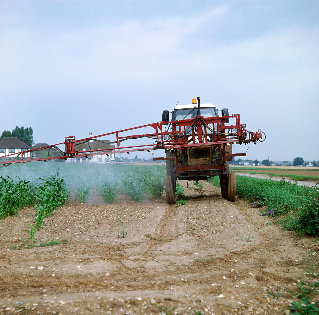 Crop spraying