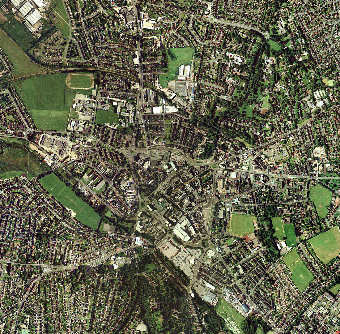 Stoke-on-Trent,UK,aerial image