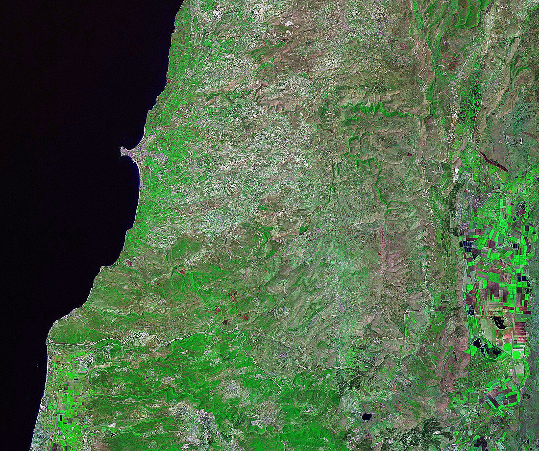 Tyre,Lebanon,satellite image