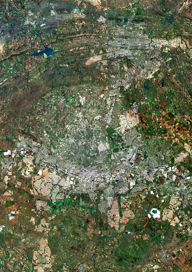 Johannesburg,satellite image