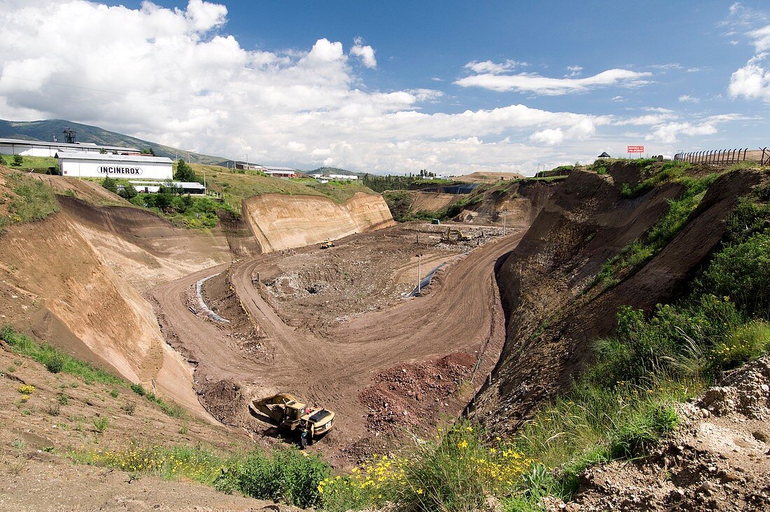 New landfill site,Ecuador