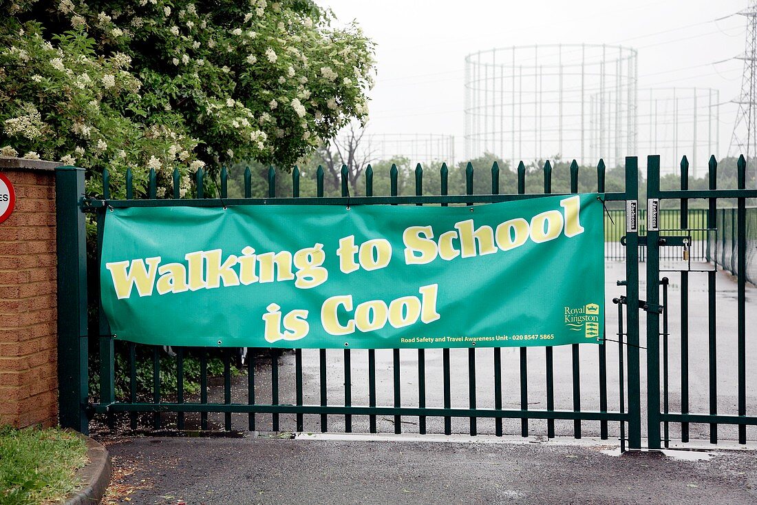 Walking to school campaign