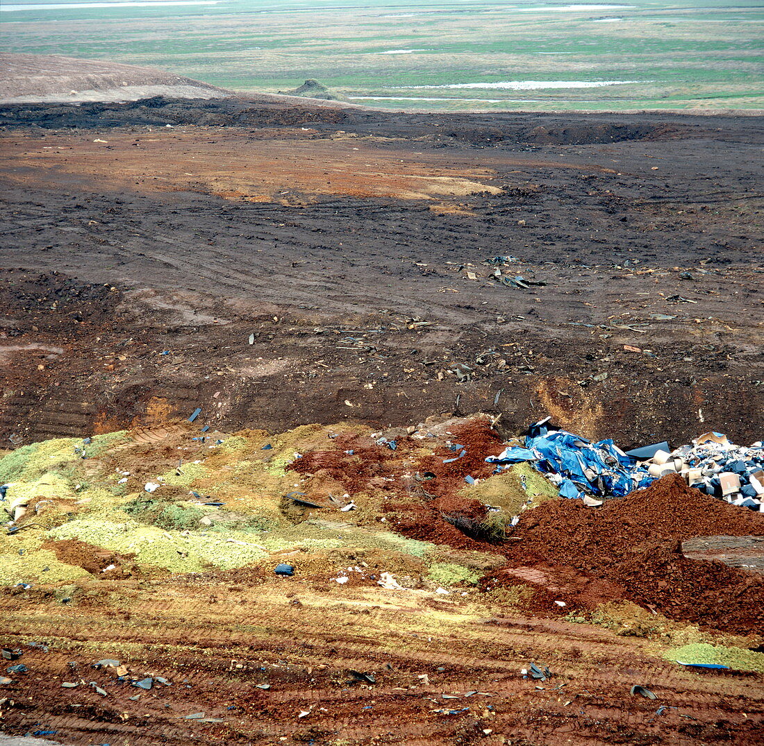 Hazardous waste disposal site