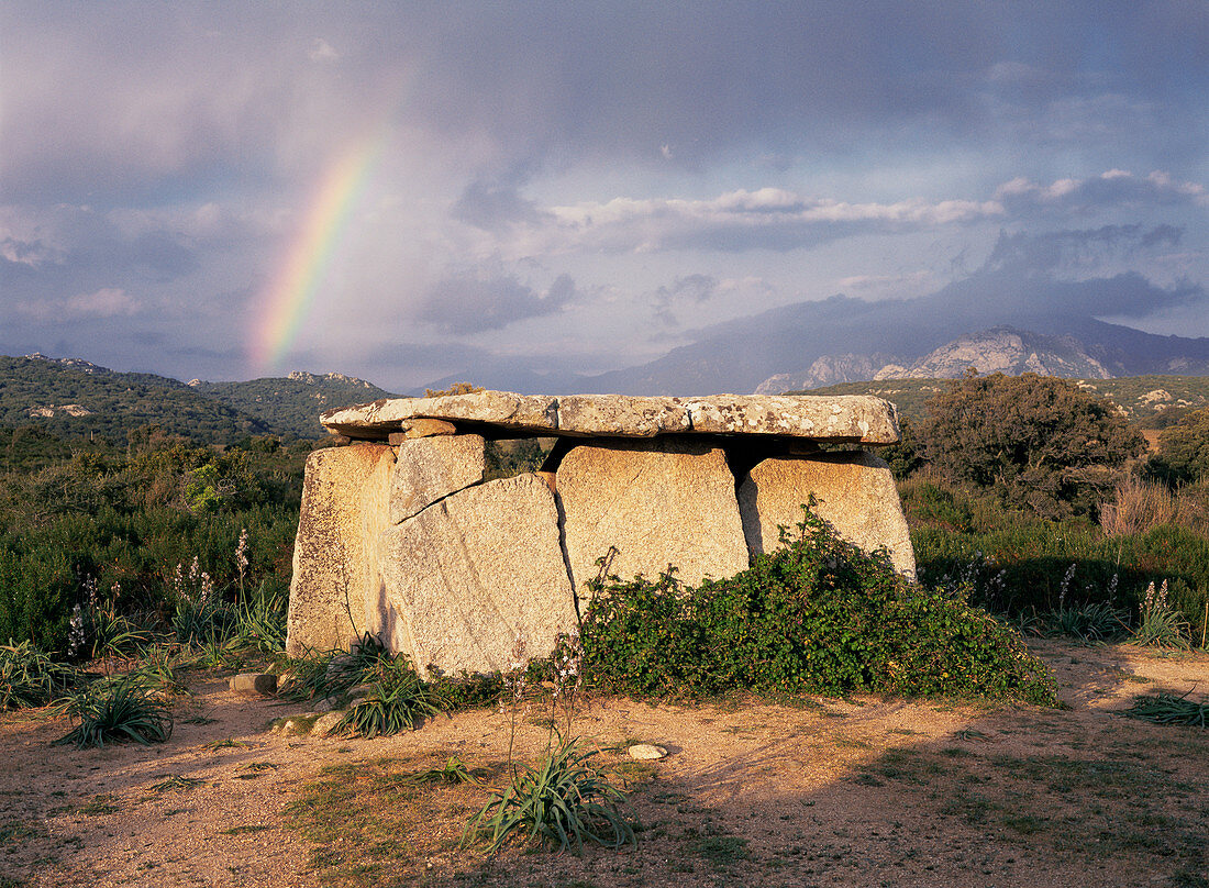 Stone Age megalithic tomb