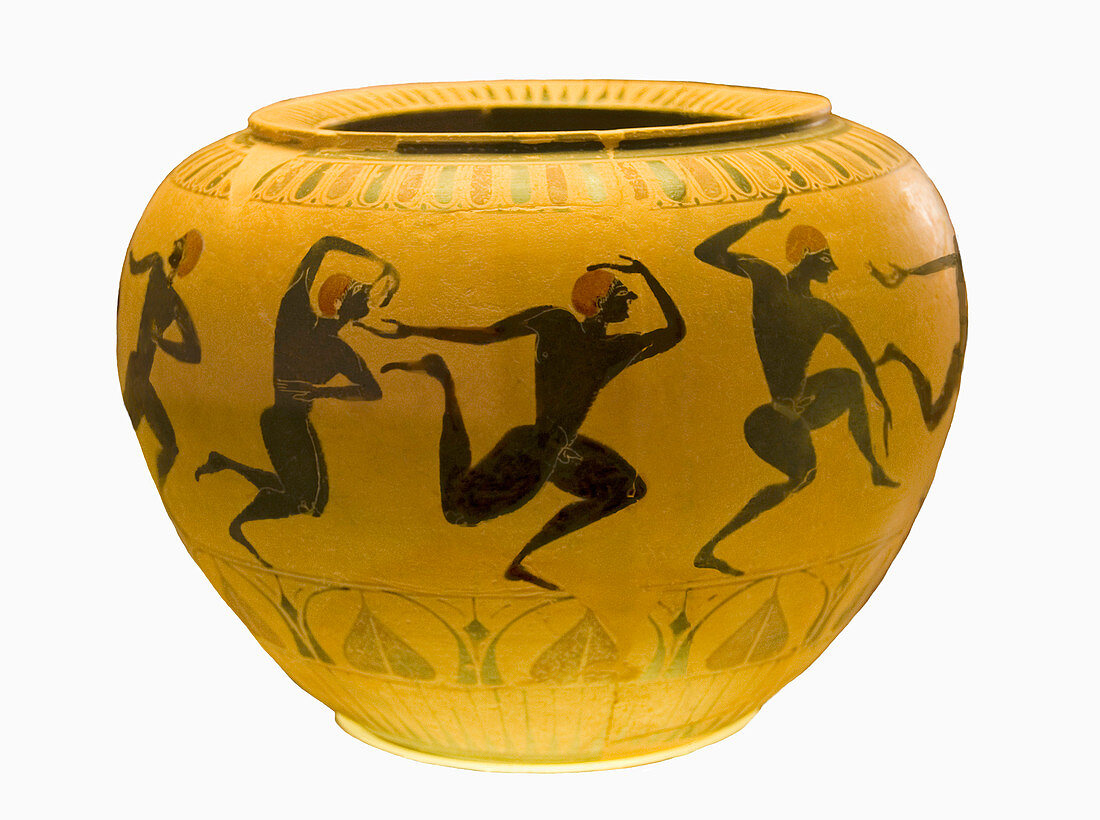 Etruscan vase,6th century BC
