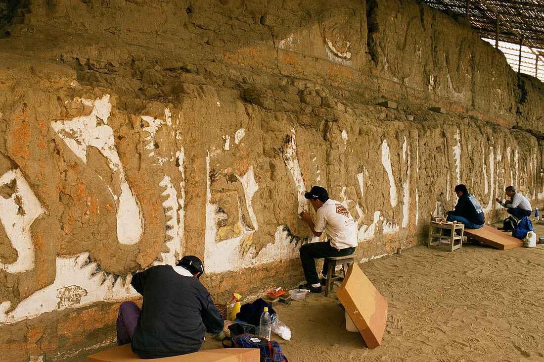Moche archaeological site,Peru