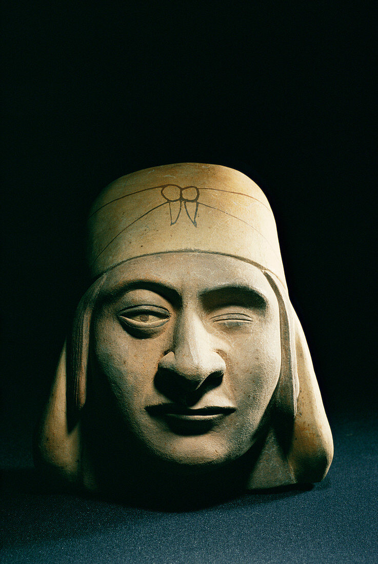 Moche statue,Peru