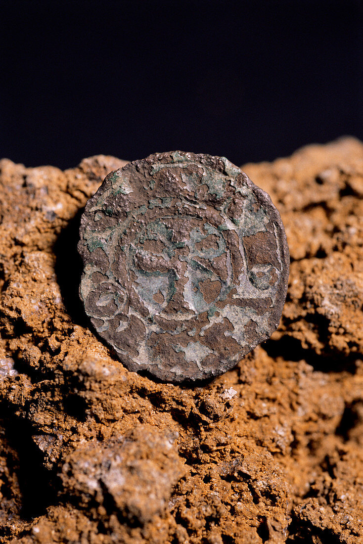 Medieval silver coin
