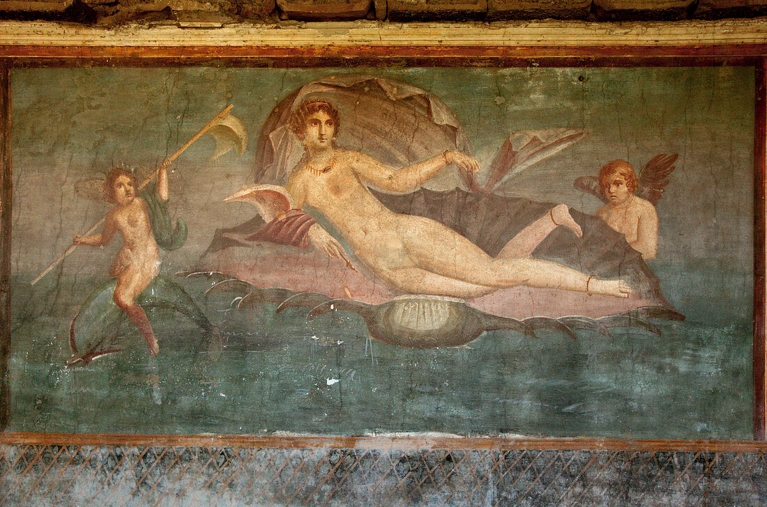 Roman fresco,Pompeii