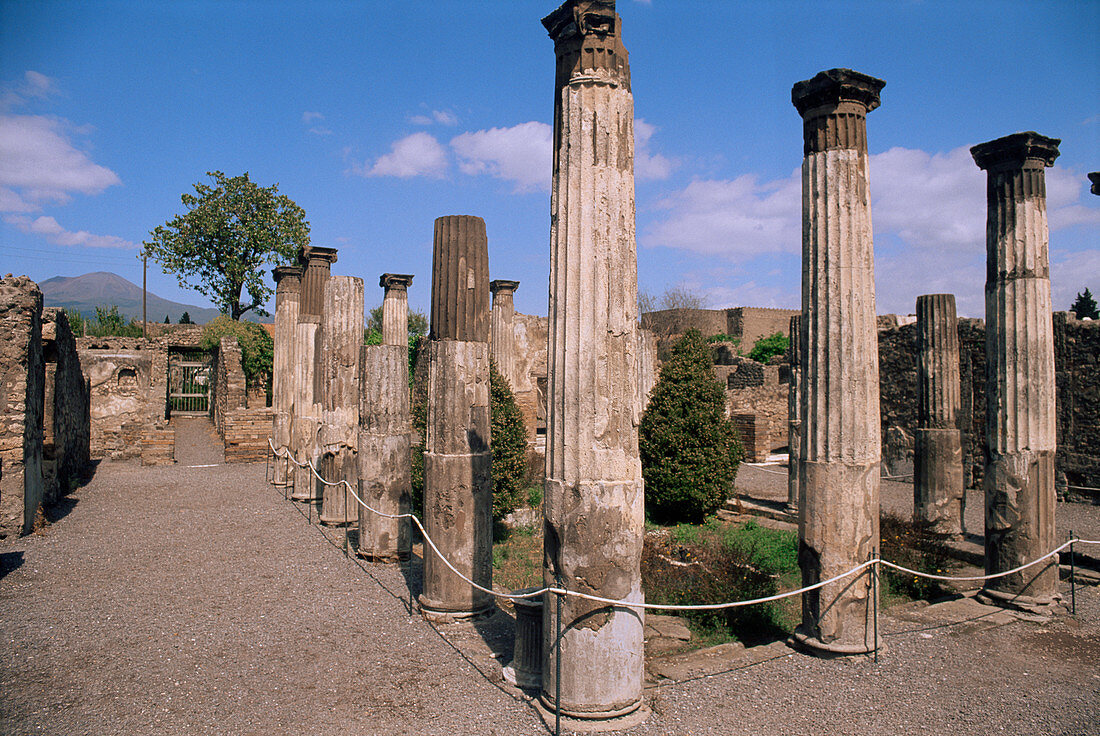 House of Pansa ruins,Pompeii