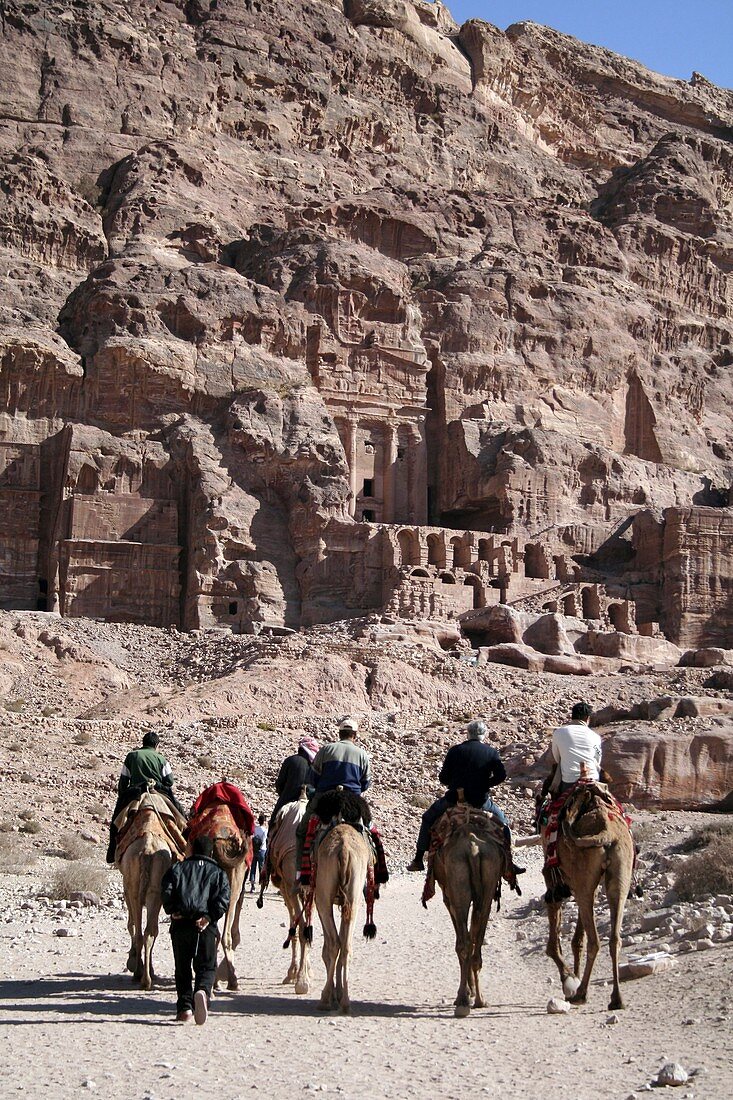 Royal Tombs,Petra,Jordan
