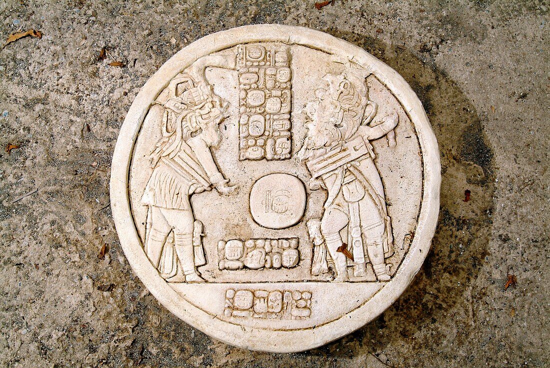 Mayan ballcourt marker