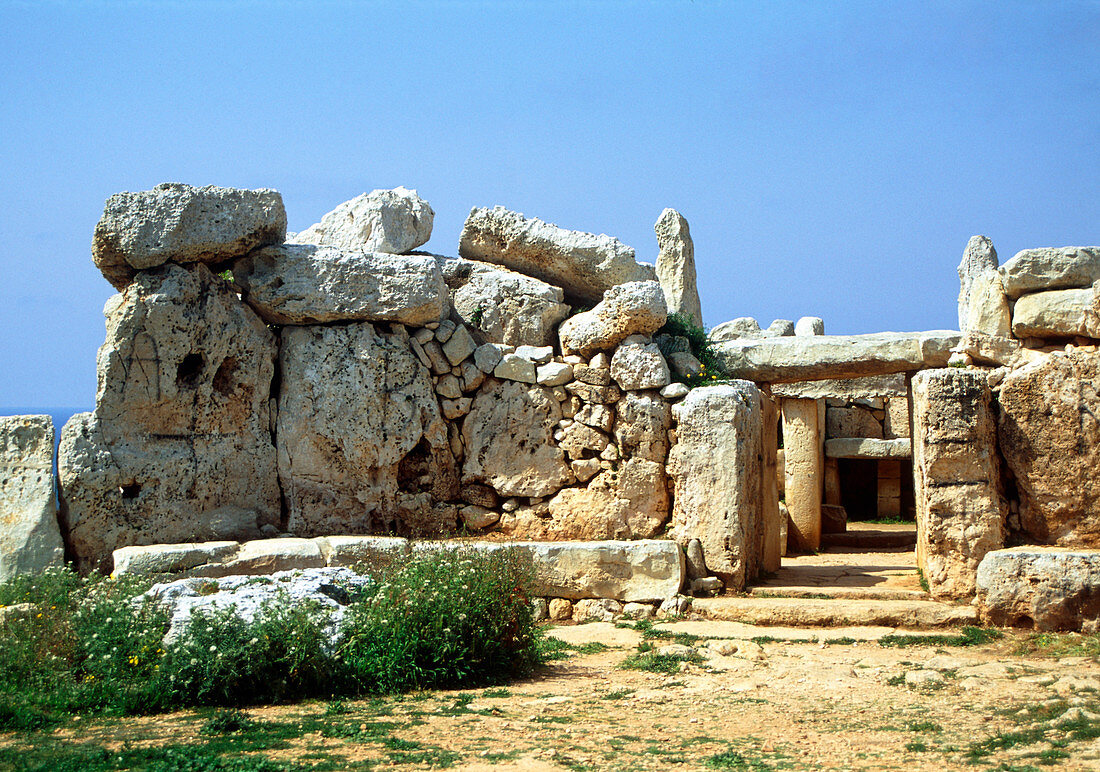 Ancient stone temple