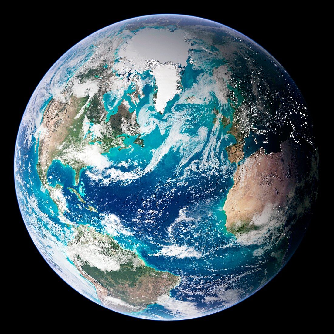 Blue Marble image of Earth (2005)
